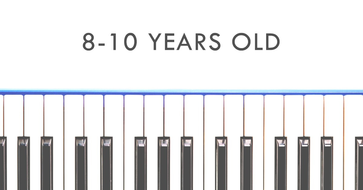 8 to 10 years old