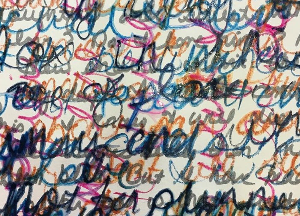 Asemic Writing — Heather Neilson Art