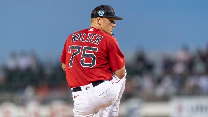 Brandon Walter will make Red Sox history when he makes his debut this week