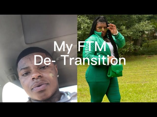 Youtube Thumbnail for Black FTM Detransition Story