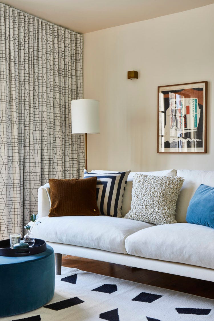 image by andrew jonathan interiors bepsoke curtains hung to the ceiling