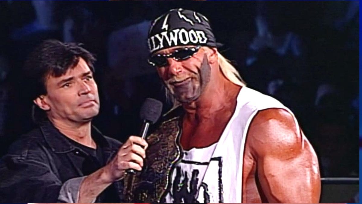 Did Hulk Hogan Almost Pull A KNIFE Backstage At WCW?
