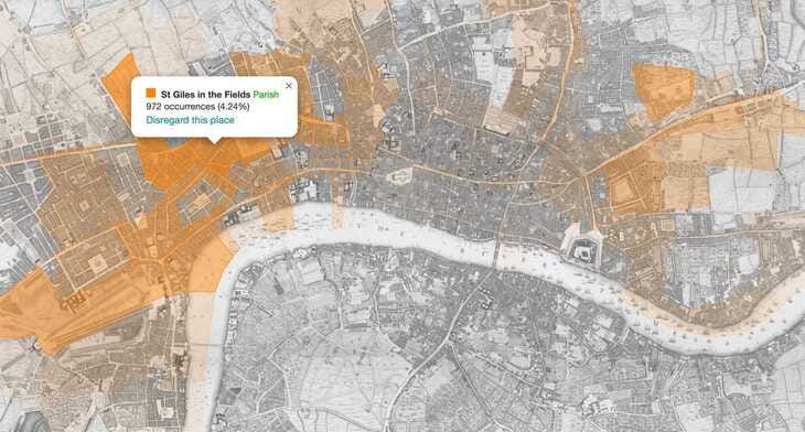 A map of London