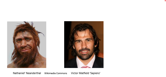 Neanderthal Nathaniel and Victor Matfield Sapiens