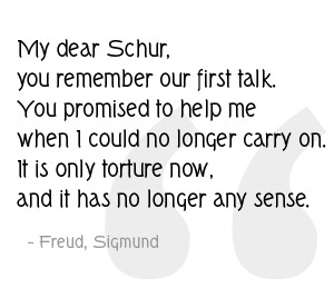 Last Words by Sigmund Freud - Famous Last Words