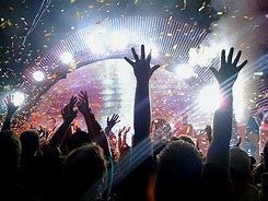 Image result for young people at an avicii concert