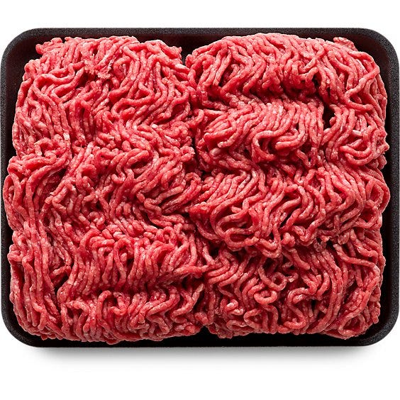 Ground Beef 80% Lean 20% Fat Value Pack - 3 Lbs. - Safeway