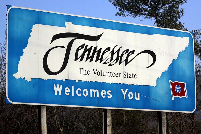 Tennessee: The Volunteer State