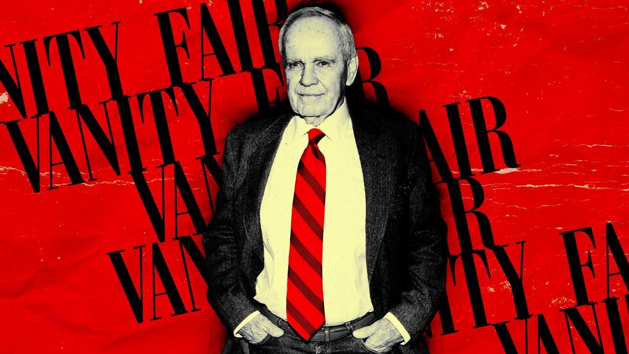 Vanity Fair' Faces Major Backlash Over Cormac McCarthy Scoop