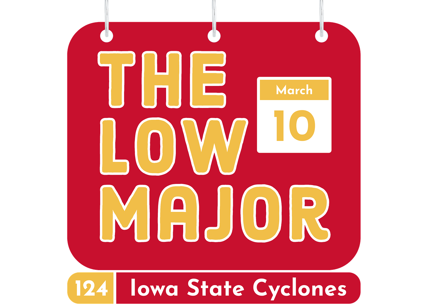Name-a-Day Calendar Iowa State logo