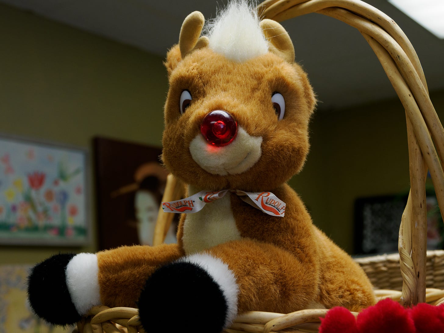 Stuffed Rudolph