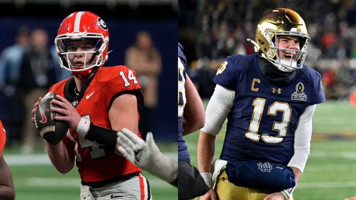Final Predictions for Georgia vs Notre Dame in the Sugar Bowl Quarterfinals game of the College Football Playoff Final Predictions for Georgia vs Notre Dame in the Sugar Bowl Quarterfinals game of the College Football Playoff