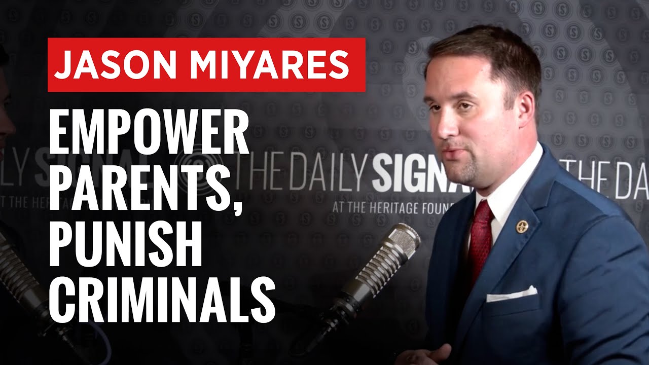 Empower Parents, Punish Criminals: Jason Miyares' Commonsense Approach as  Virginia Attorney General