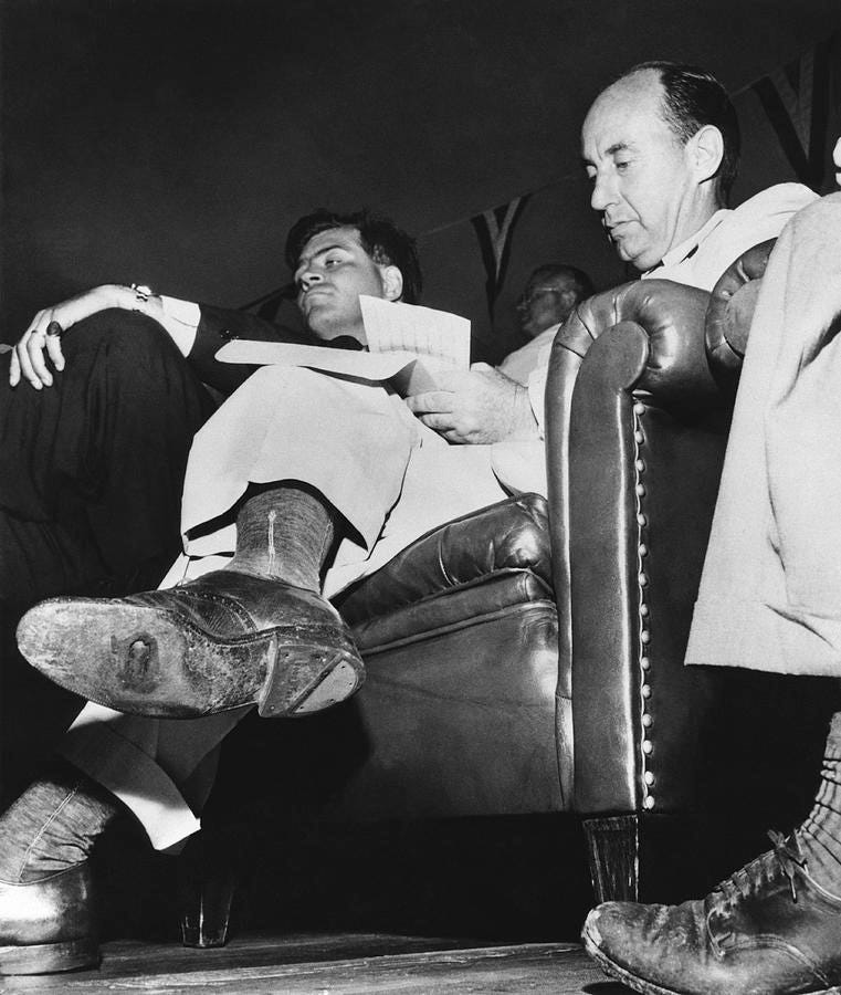 Adlai Stevenson Hole In Shoe Photograph by Underwood Archives - Pixels