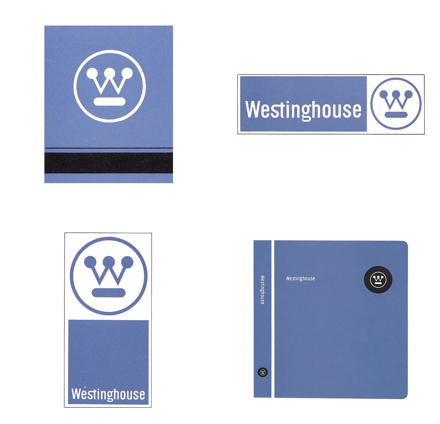 Paul Rand's 1961 logo for Westinghouse.