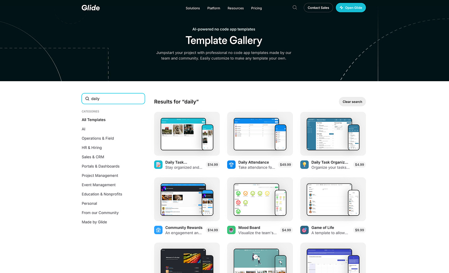 How to Set Up an Account on Glide and Access the Daily Task Organizer & Life Tracker Template