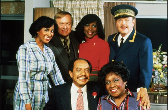 Group shot — Cast of “The Jeffersons.”