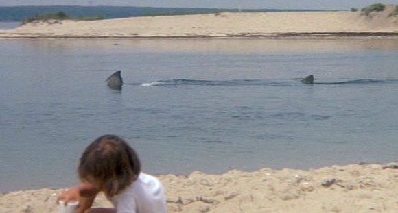 Jaws_The-Unseen-Monster_shark-dorsal-fin | Top 10 Films