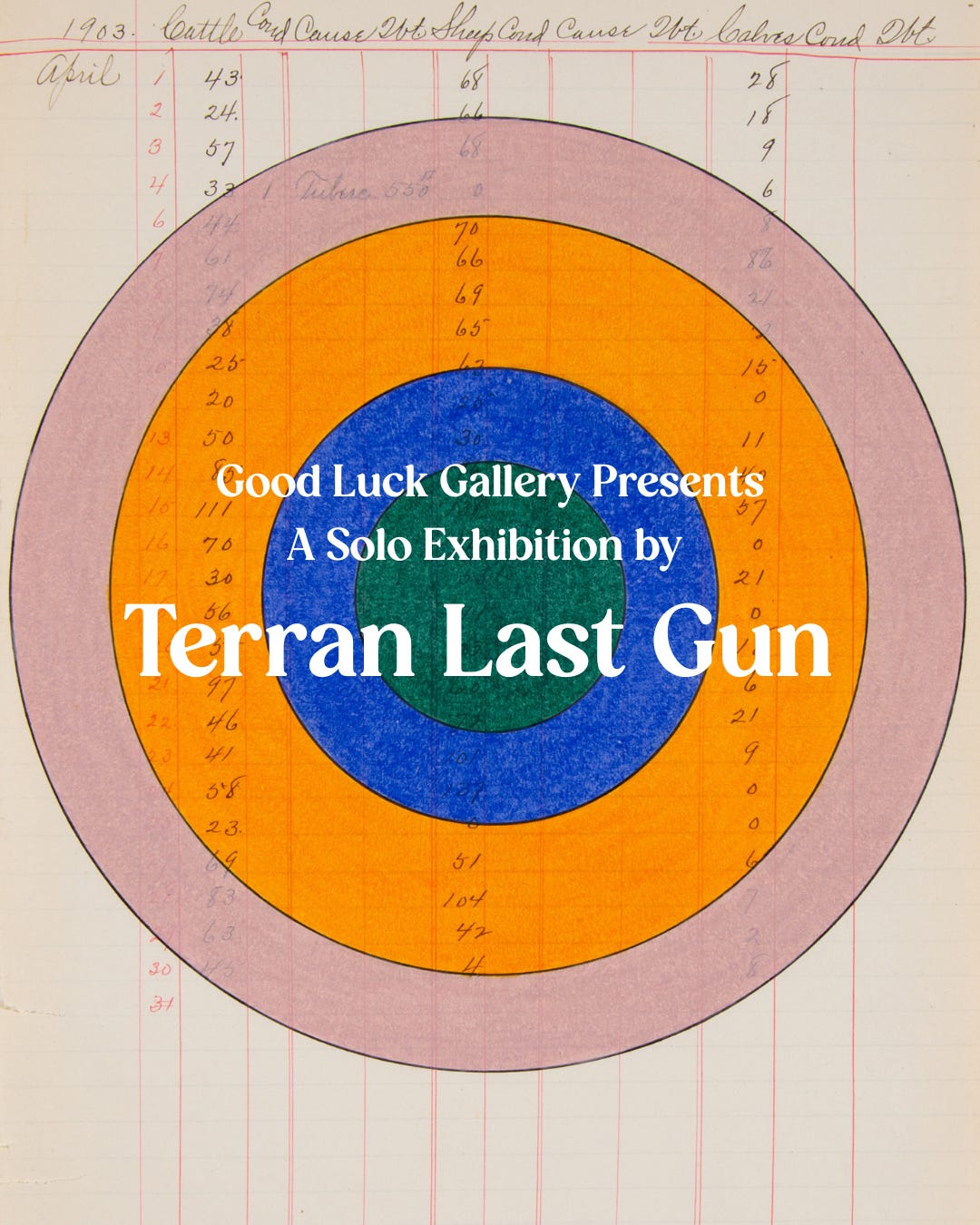 Terran Last Gun, Good Luck Gallery, Kalispell, MT, June 13 – August 18, 2025 [Art: © Terran Last Gun]