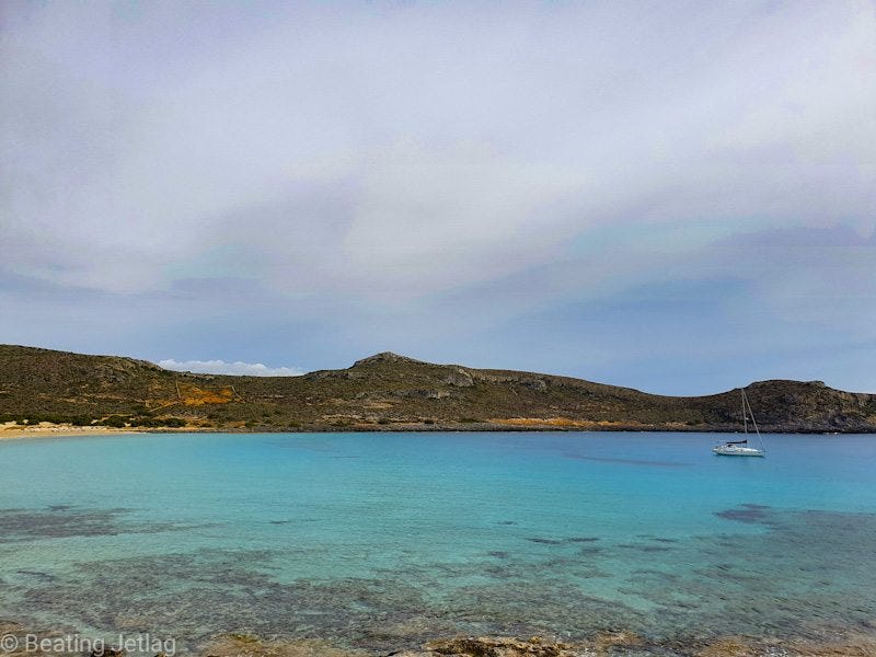 Paralia Simos, a beach on the Greek island of Elafonisos