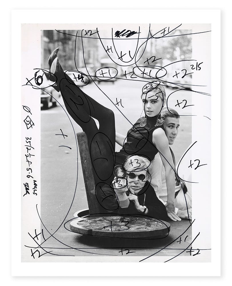 Burt Glinn - Andy Warhol, Edie Sedgwick and Chuck Wein, New York, 1965