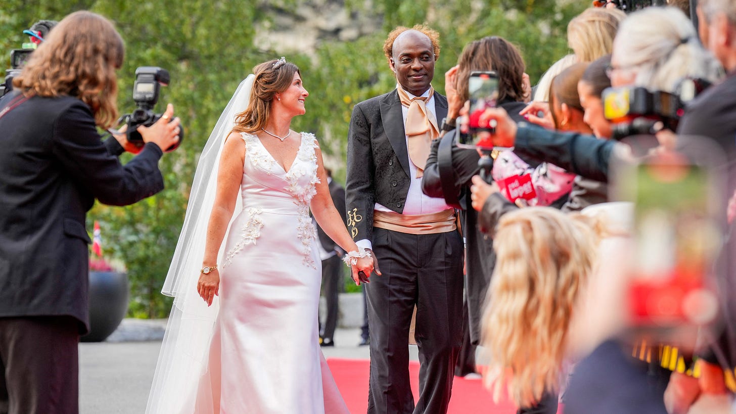 What happened at the wedding of Princess Märtha Louise and Shaman Durek  Verrett? Everything you need to know as the controversial royal couple  finally tie the knot in Norway | Tatler
