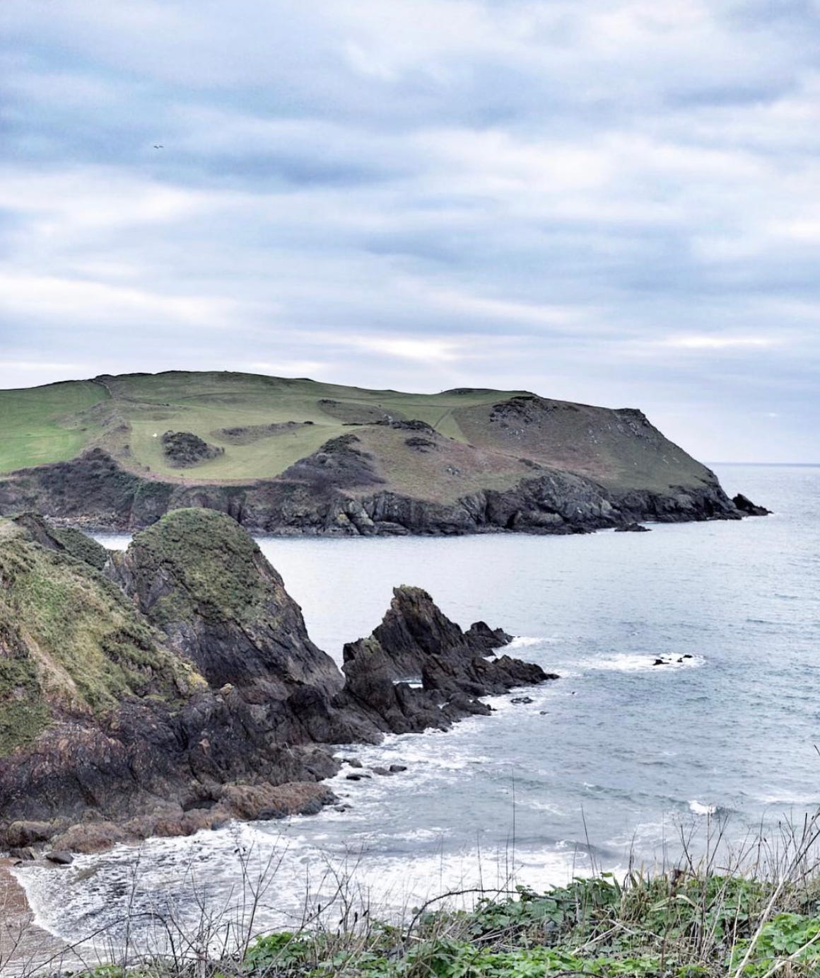 Devon coastline. Photo from Living in Devon