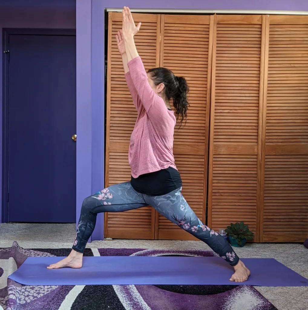 Standing yoga poses