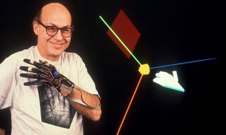 Marvin Minsky in the early 1980s.