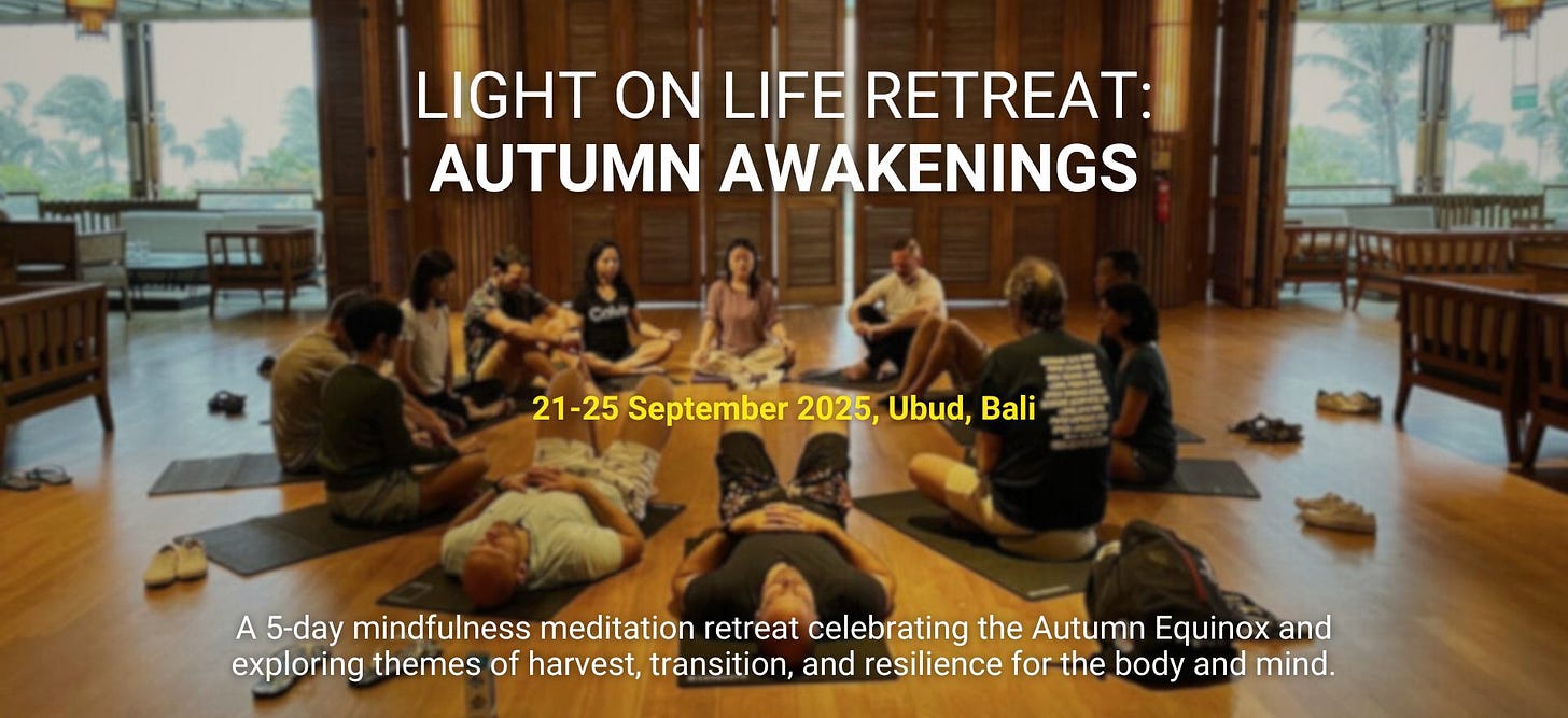 Light On Life Retreat: Autumn Awakenings