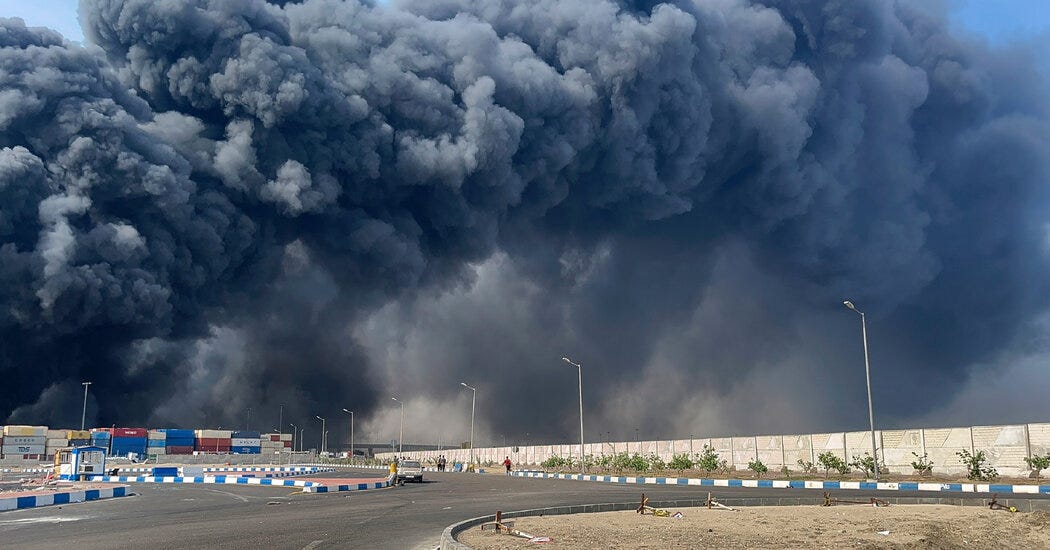 Iran Port Explosion's Death Toll Rises - The New York Times