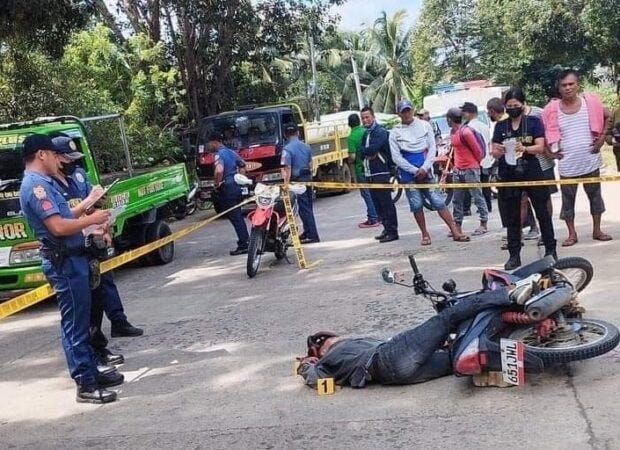 Edgardo Estrebor Surigao, the village chief of Upper Liason, Tambulig, Zamboanga del Sur was shot dead in broad daylight in Purok 2, Gabunon village on Monday, May 8. CONTRIBUTED PHOTO