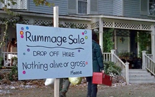 Gilmore Girls town rummage sale | rmrk*st | Remarkist Magazine