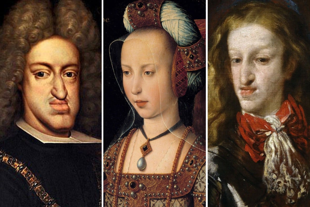 Centuries of inbreeding among European royals responsible for famous facial deformities seen in ...