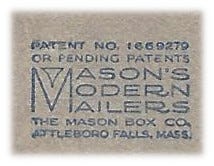 Mason Box Company label