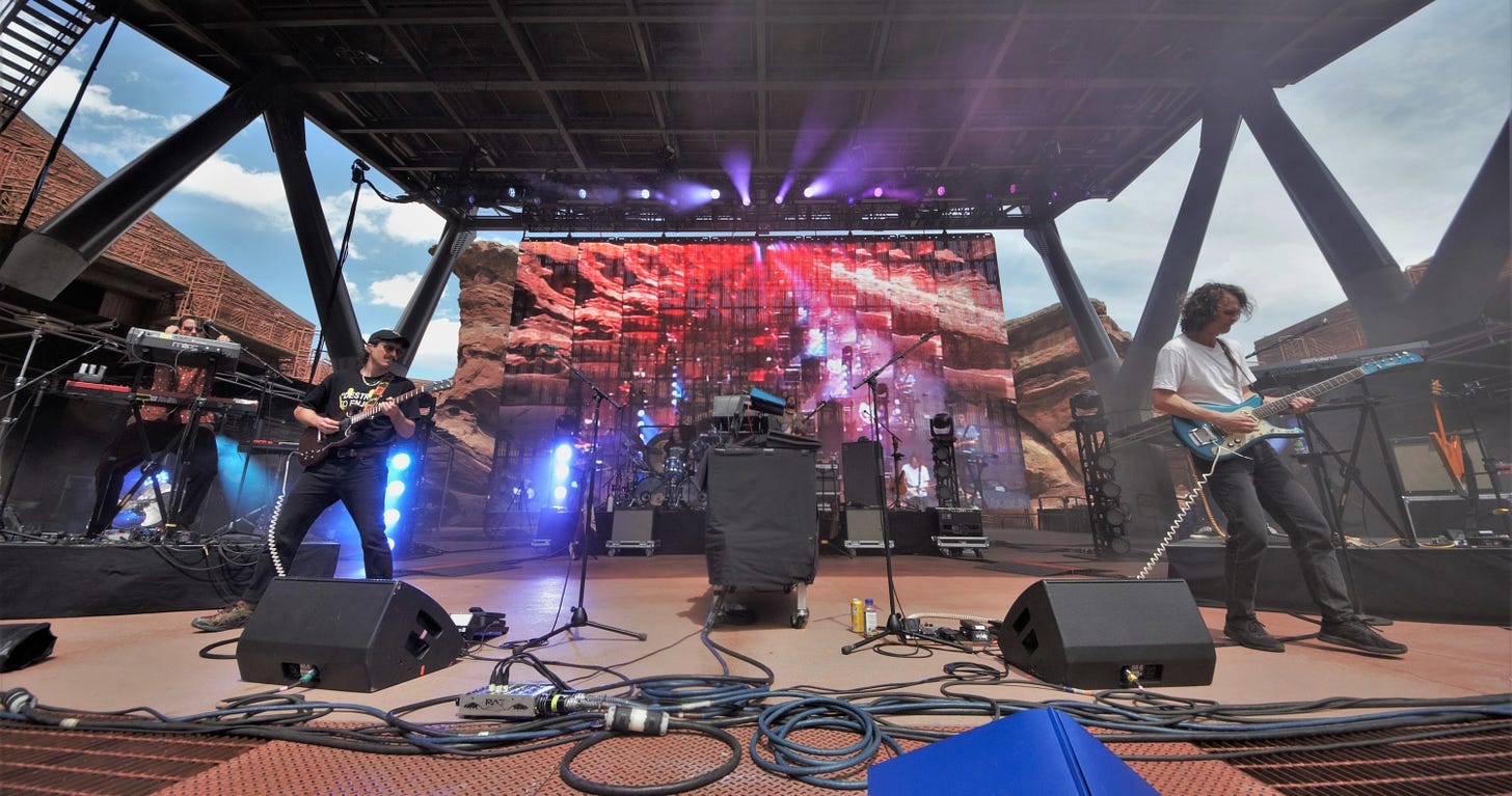King Gizzard & The Lizard Wizard Wrap Red Rocks With Another Debut &  Weather-Shortened Set