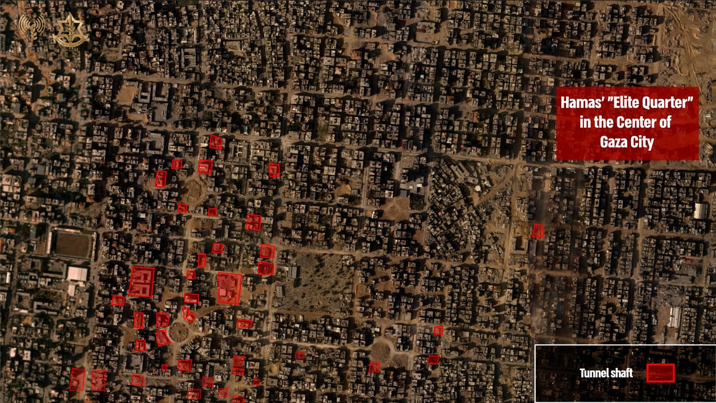 Israel captured Hamas ‘Elite Quarter’ including the terror-tunnel city where they found what the terrorists had been doing underground