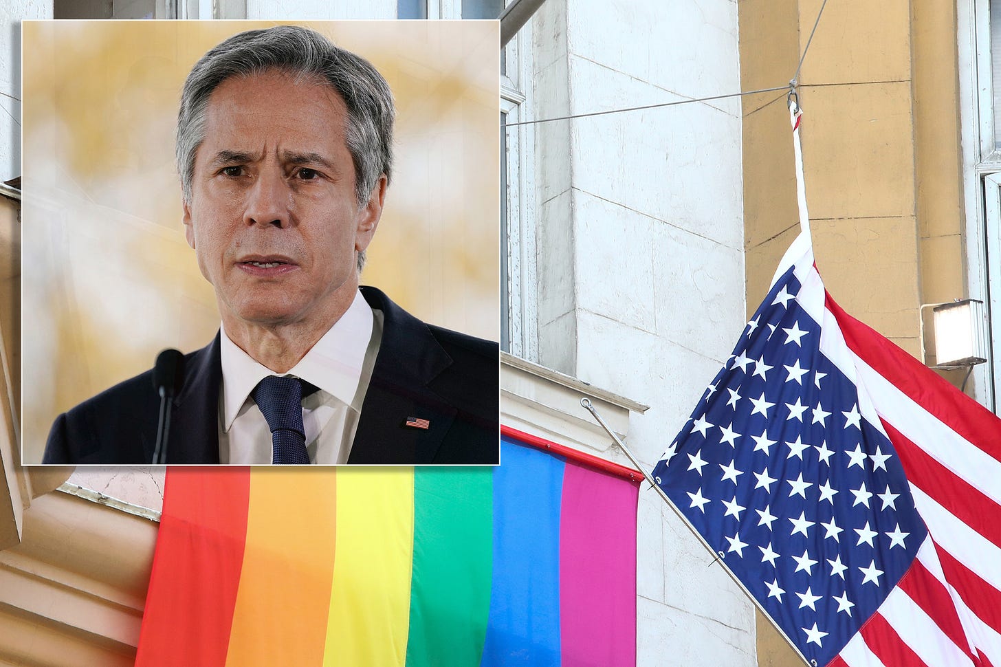 Blinken authorizes US diplomatic missions to fly Pride flag