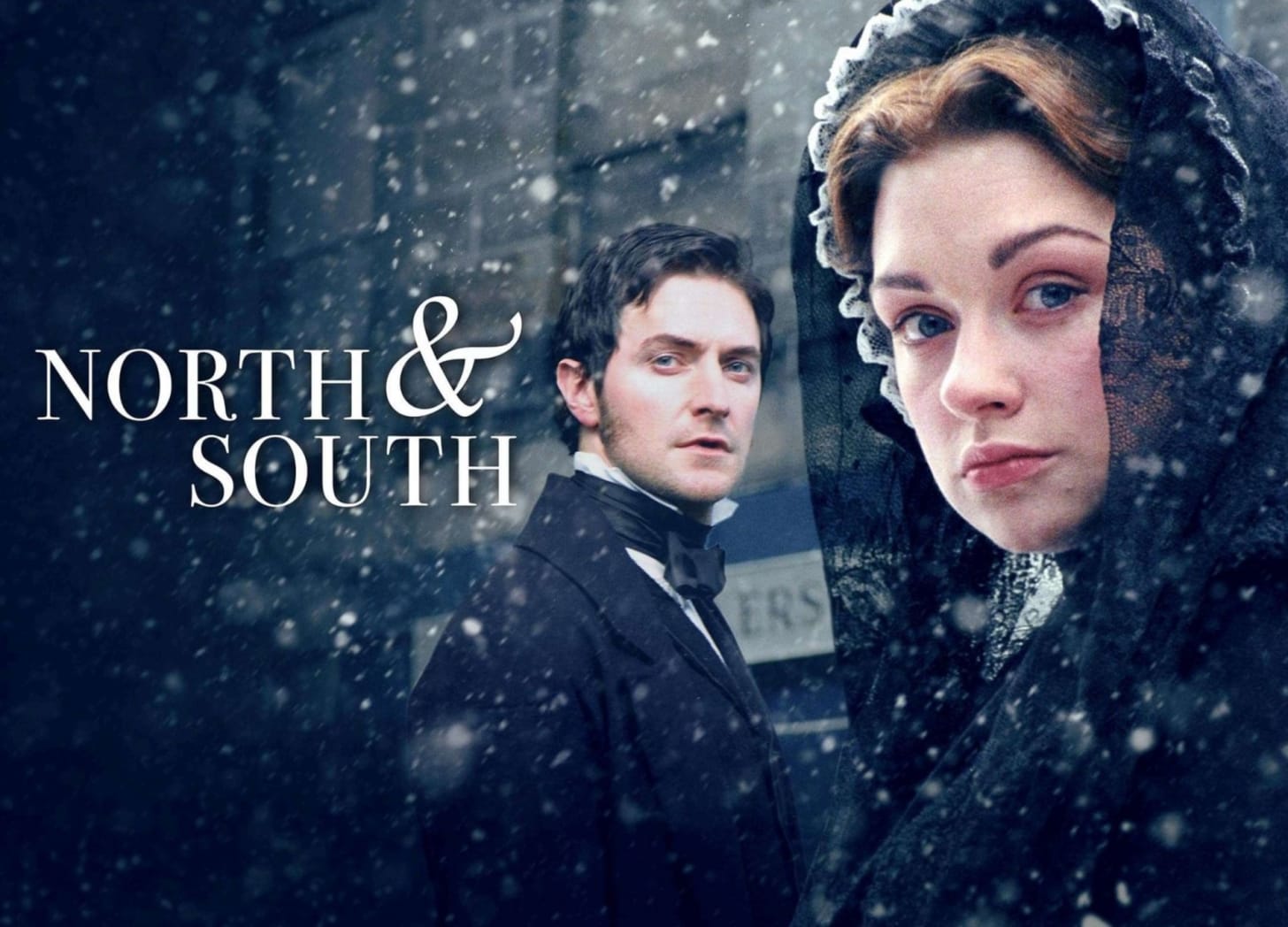 Poster of BBC’s 2004 adaptation of Elizabeth Gaskell’s North and South, starring Daniela Denby-Ashe and Richard Armitage