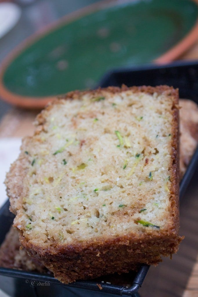 Zucchini apple Bread