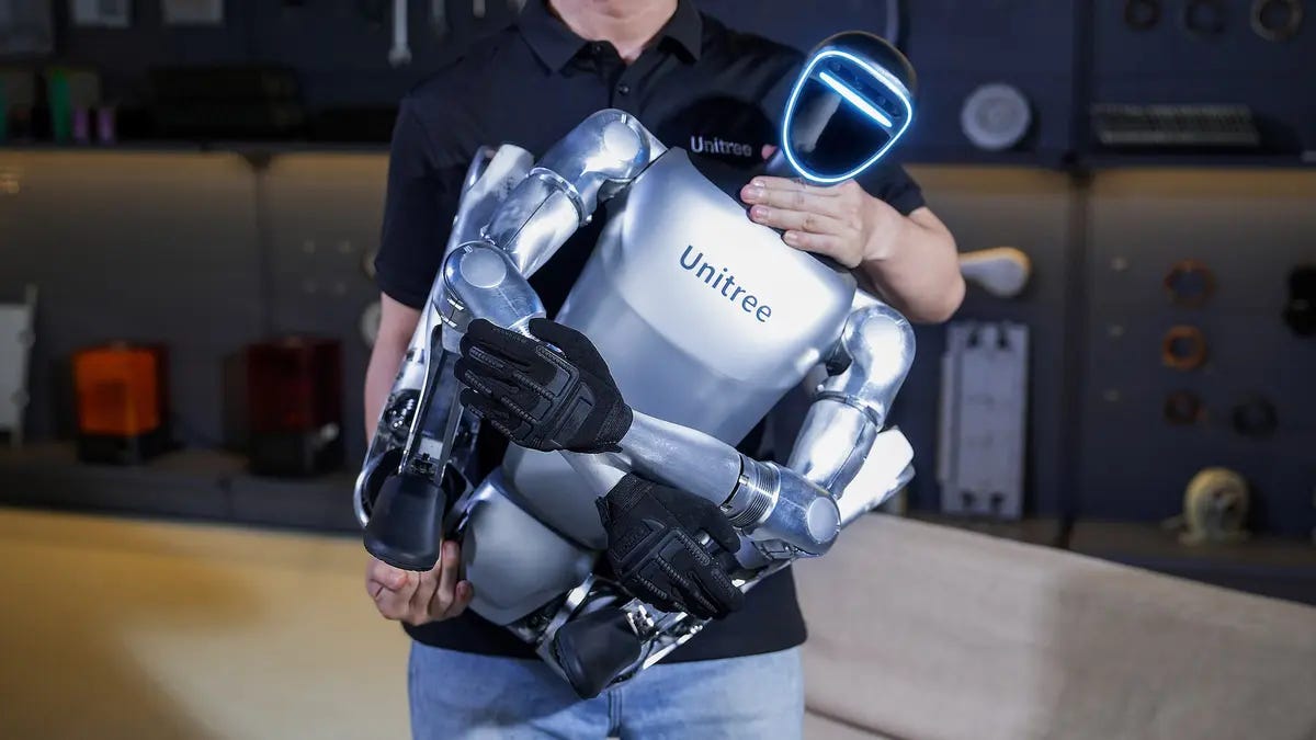 China’s Boston Dynamics rival shows off affordable humanoid, robot dog at CES 2025