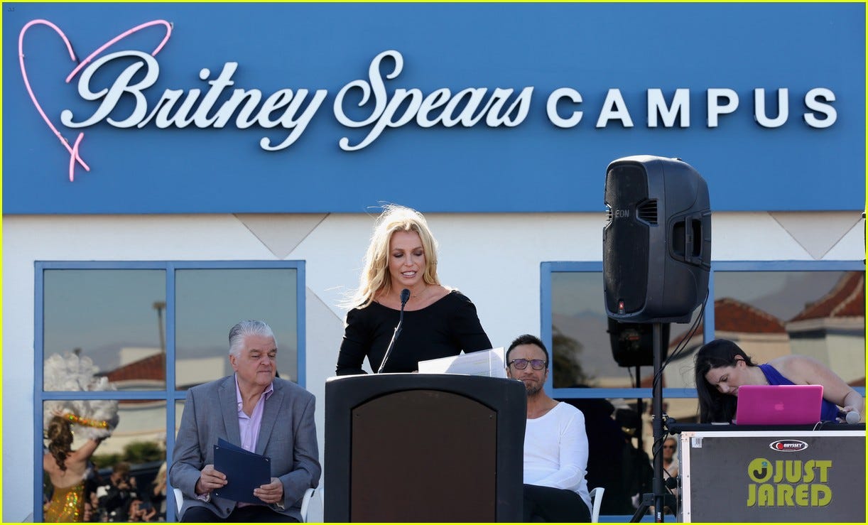 britney spears opens childrens cancer foundation campus in vegas 063982347