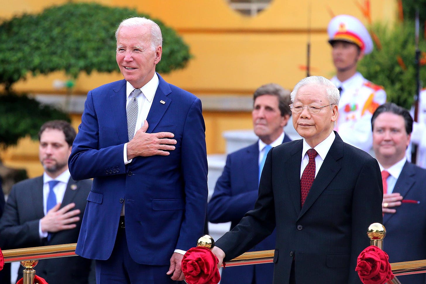 U.S. and Vietnam sign strategic partnership agreement as China rises