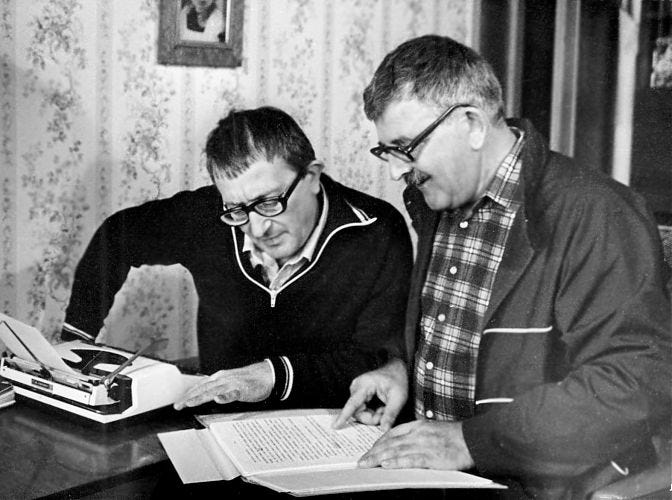Archive of Strugatsky Brothers Taken to Russia for Safekeeping