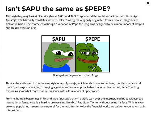 r/ApuApustaja - Difference between Apu and Pepe.