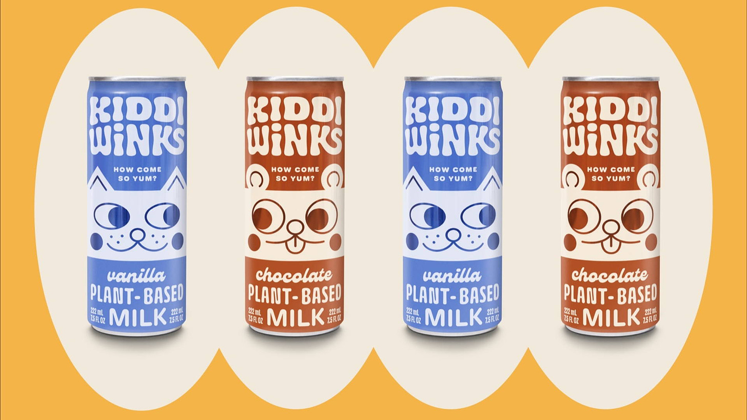 Featured image for KiddiWinks Masters The Art Of Engaging Plant-Based Milk Packaging