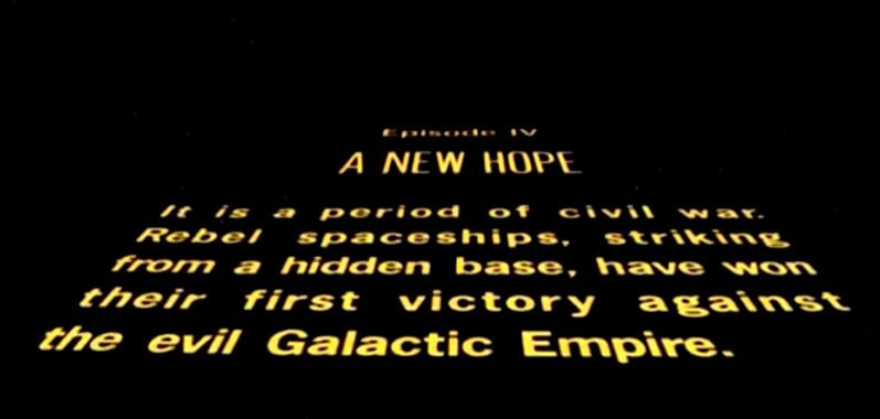 Star Wars: Rogue One opening crawl poll: Yes or no?