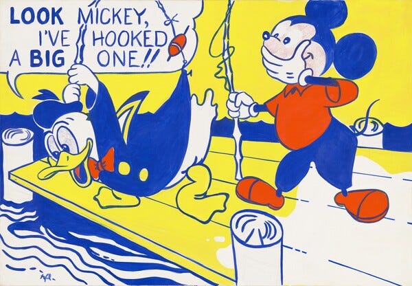 Roy Lichtenstein: Look Mickey (1961)