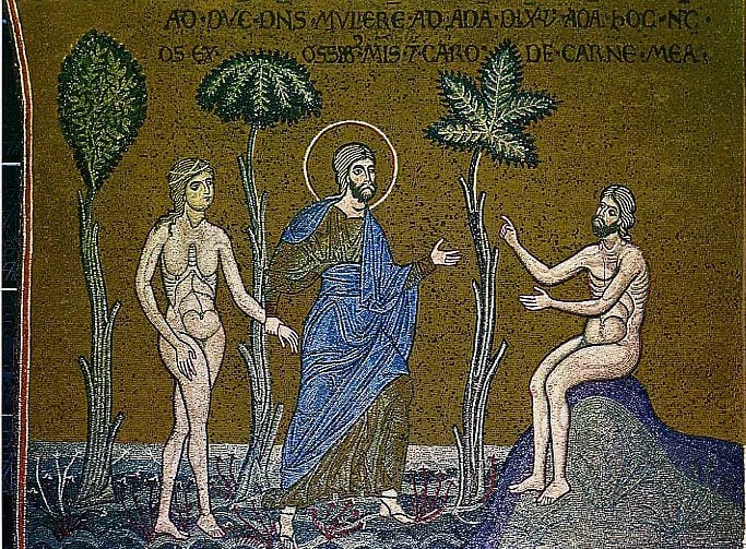 Adam and Eve in the Western and Byzantine Art of the Middle Ages -  Medievalists.net