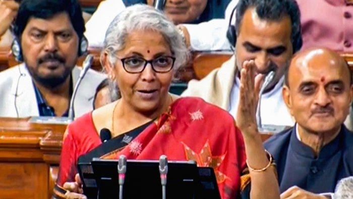 FM Sitharaman delivers her shortest Budget speech | Deccan Herald